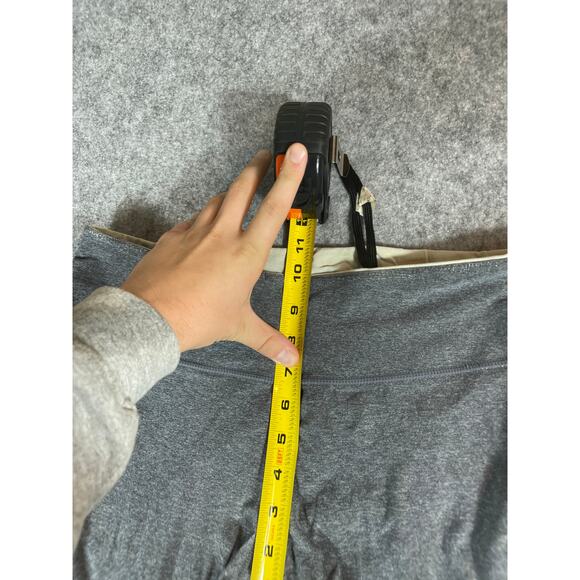 Lululemon Pants Womens 10 Gray Groove Bootcut Mid Rise Pull On Stretch Yoga - Picture 5 of 6